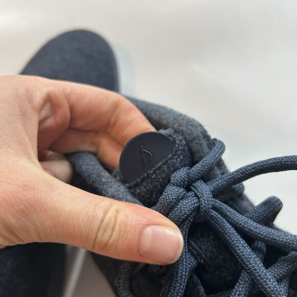 Allbirds Wool Runners Mizzle High Top Water Repellent Sneakers Navy Blue 8 - Picture 4 of 7